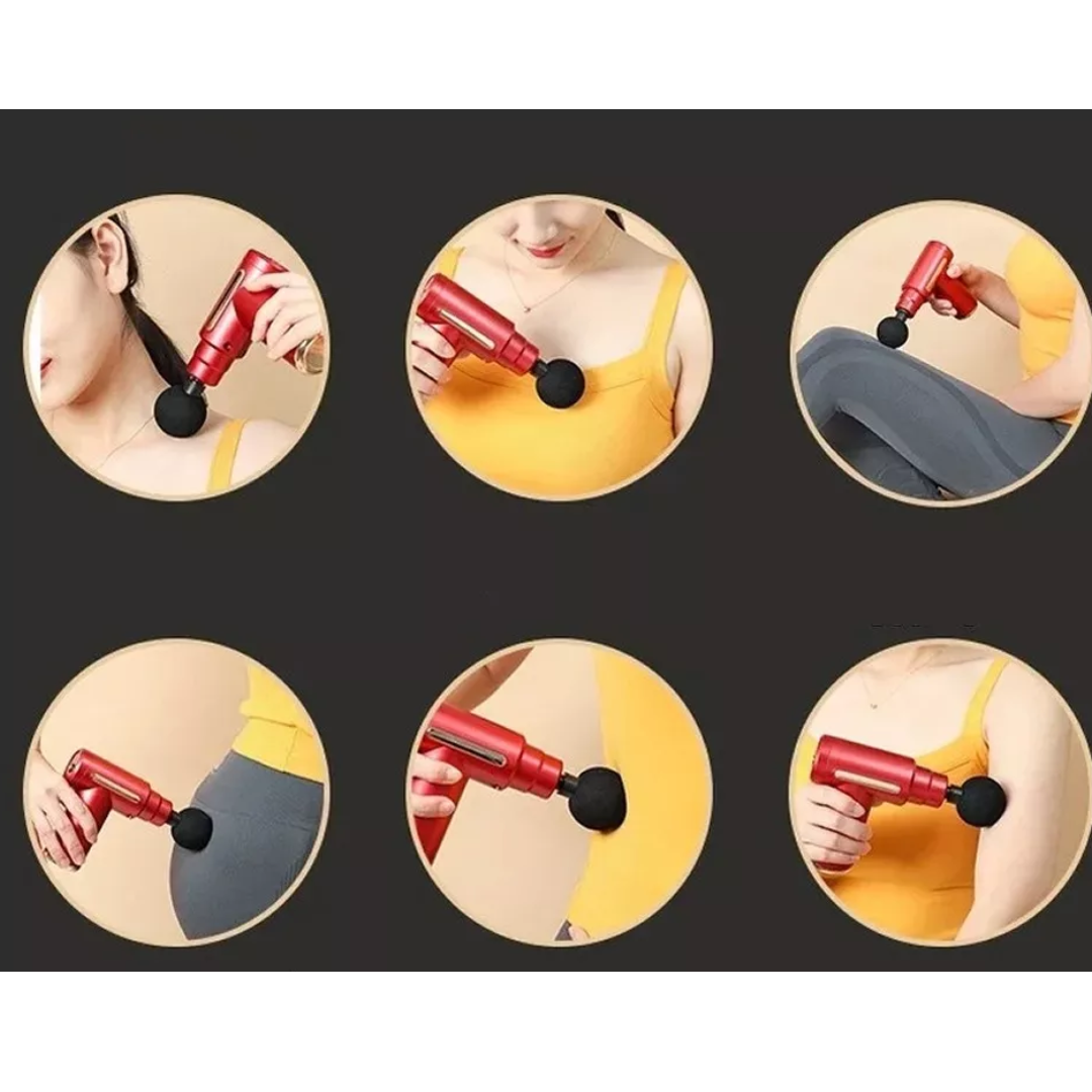 Miniatura 4 de Mini Masajeador Martillo Pistola Fascial